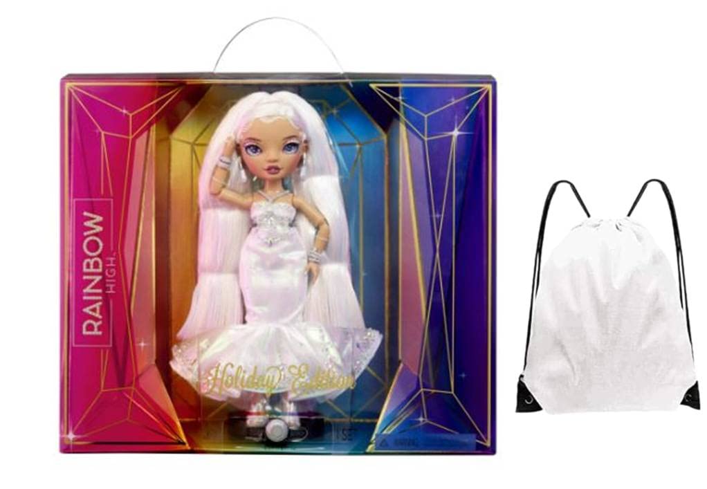 Rainbow High - Holiday Edition Roxie Grand Collector Doll - Premium Fashion Doll 2022