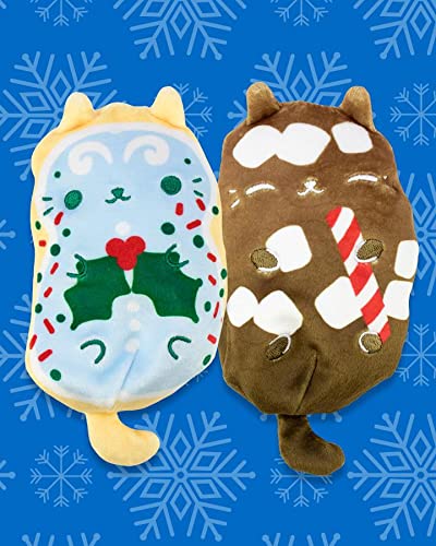 Cats Vs Pickles - Limited Edition Holiday 12Pk - 4'' Cute Cuddly Collectible Bean Plush Toy - Great For White Elephant, Gift Exc