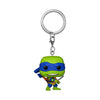 Funko Pop! Keychain: Teenage Mutant Ninja Turtles (Tmnt) - Leonardo Novelty Keyring - Collectable Mini Figure - Stocking Filler - Gift Idea - Official Merchandise