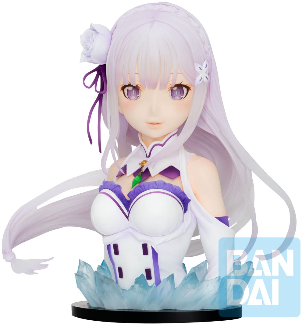 Ichibansho Figure - Re:Zero - Starting Life In Another World - Emilia (May The Spirit Bless You), Bandai Spirits Collectible Sta