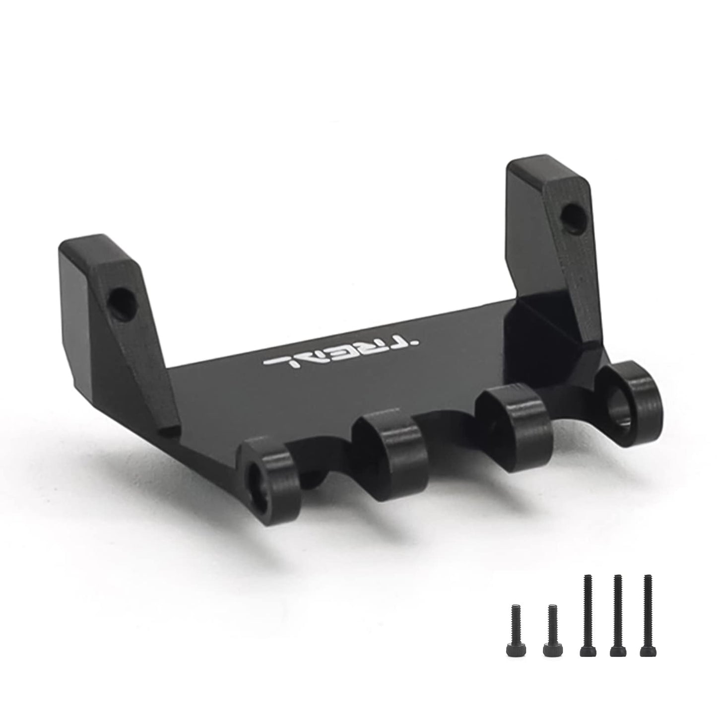 Treal Scx24 Servo Mount Compatible With Emax Servo Alu# 7075 For Axial Scx24 Deadbolt C10 Gladiator Bronco (Purple)