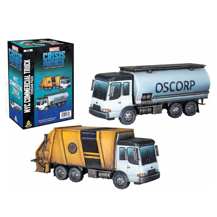 Atomic Mass Marvel Crisis Protocol: Nyc Commercial Truck, Various (Cp14En)