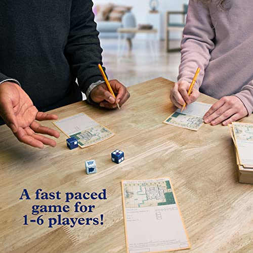 Thames & Kosmos My City Roll and Build Board Game | Fast-Paced Dice Game for 1-6 Players | Cardboard | Model 682385 | Gold