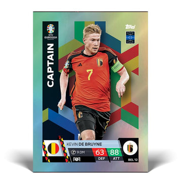 Topps Official Euro 2024 Match Attax - Booster Tin - Contains 28 Euro 2024 Match Attax Cards Plus 3 limited availability Limited Edition Cards!