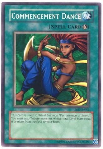 YU-GI-OH! - Commencement Dance (SRL-EN062) - Spell Ruler - Unlimited Edition - Common