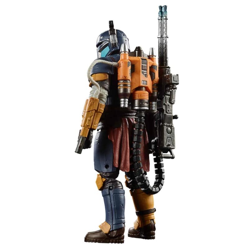 STAR WARS 6in Action Figure Paz Vizsla (Jon Favreau) - Black, Plastic, Model 195166185859, Parallel Import