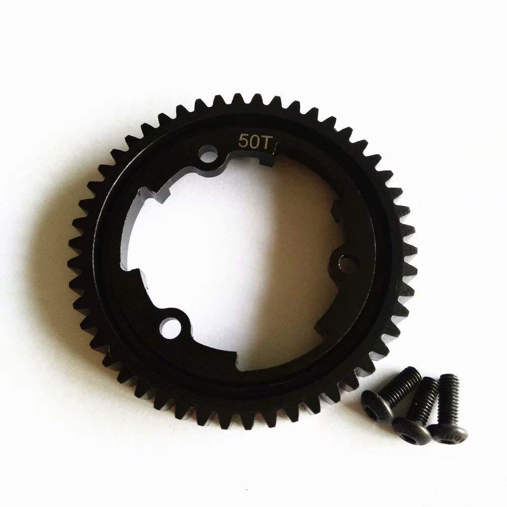 Harden Steel 50T Main Spur Gear 1 Mod M1 for Traxxas 1/5 X-Maxx 1/10 E-Revo 2.0 MAXX 1/7 XO-1 1/6 XRT 6448