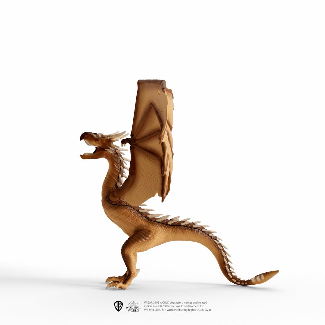 Schleich Hungarian Horntail Collectible Figurine, PVC, Multi, Ages 6+, Model 13989
