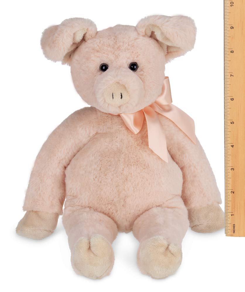 Bearington Piggy Plush Pig Stuffed Animal, 16 Inches