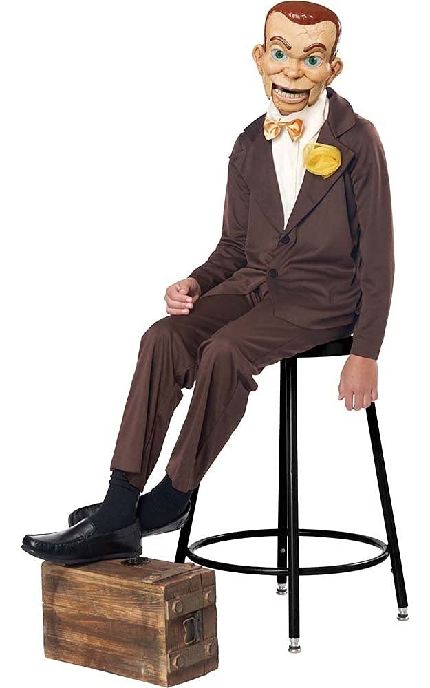 Boys Ventriloquist Dummy Costume Brown
