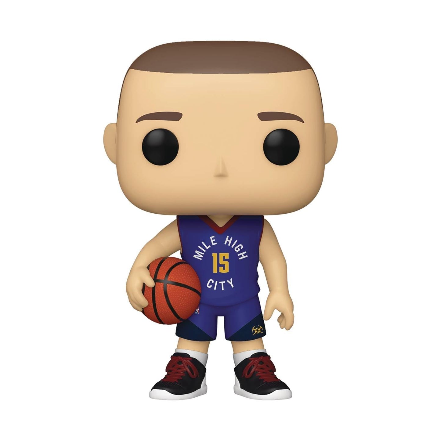Funko POP NBA Nikola Jokić Alternate Figure, Vinyl, Multicolor, Model 50821, 16 Count Pack