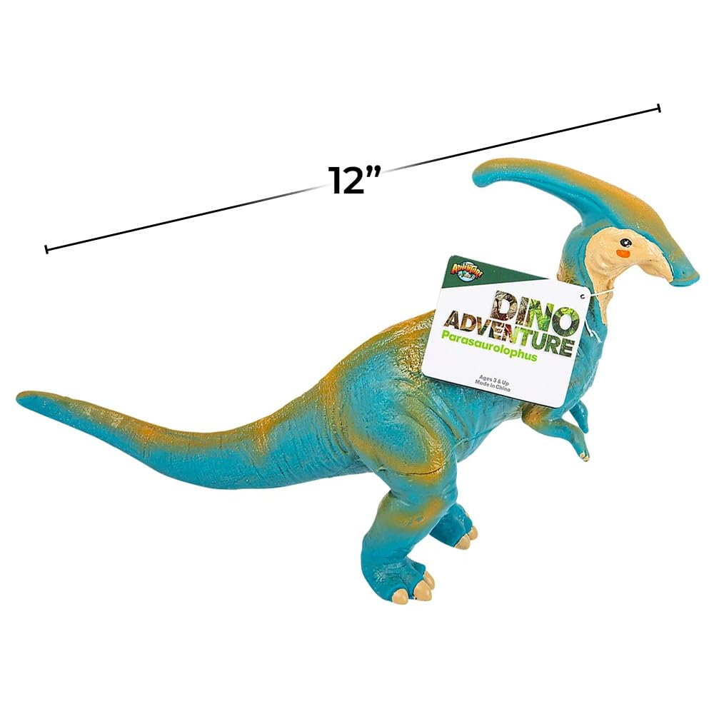 Rhode Island Novelty 12 Inch Soft Touch Parasaurolophus, 1 per Order