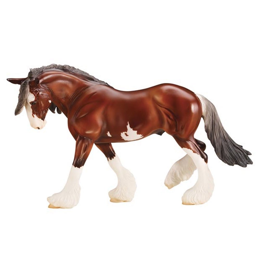 Breyer Traditional Series Sbh Phoenix Clydesdale Horse | Model Horse Toy | 13.75' X 8.75' | 1:9 Scale | Model #1716