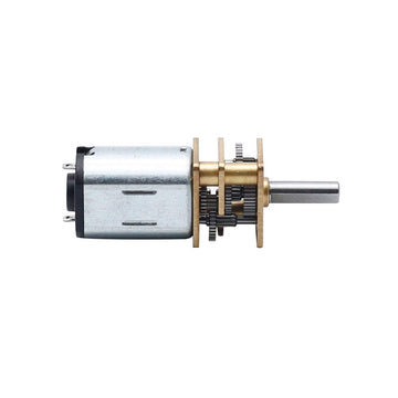 Augiimor 2Pcs Dc 6V 30Rpm Speed Reduction Motor N20 3Mm Shaft Mini Metal Gearwheel Gear Motor With Full Metal Gearbox Micro Moto