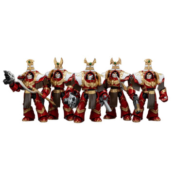 JOYTOY Warhammer 40K Thousand Sons 5Pcs Sekhmet Terminator Cabal 1:18 Scale Action Figure Mecha Joy Toy Collection Model 5.35in