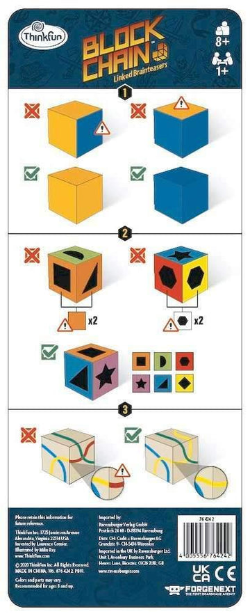 Think Fun Blockchain (Pirates) Stem Toy And Logic Game For Boys And Girls Age 8 And Up - The Addictive Brainteaser Puzzle