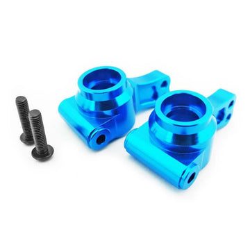 Hot Racing ECT2206 Aluminum Rear Hubs (blue) - ECX 2WD