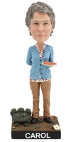 Royal Bobbles The Walking Dead Carol Peletier Bobblehead, Premium Polyresin Lifelike Figure, Unique Serial Number, Exquisite Detail