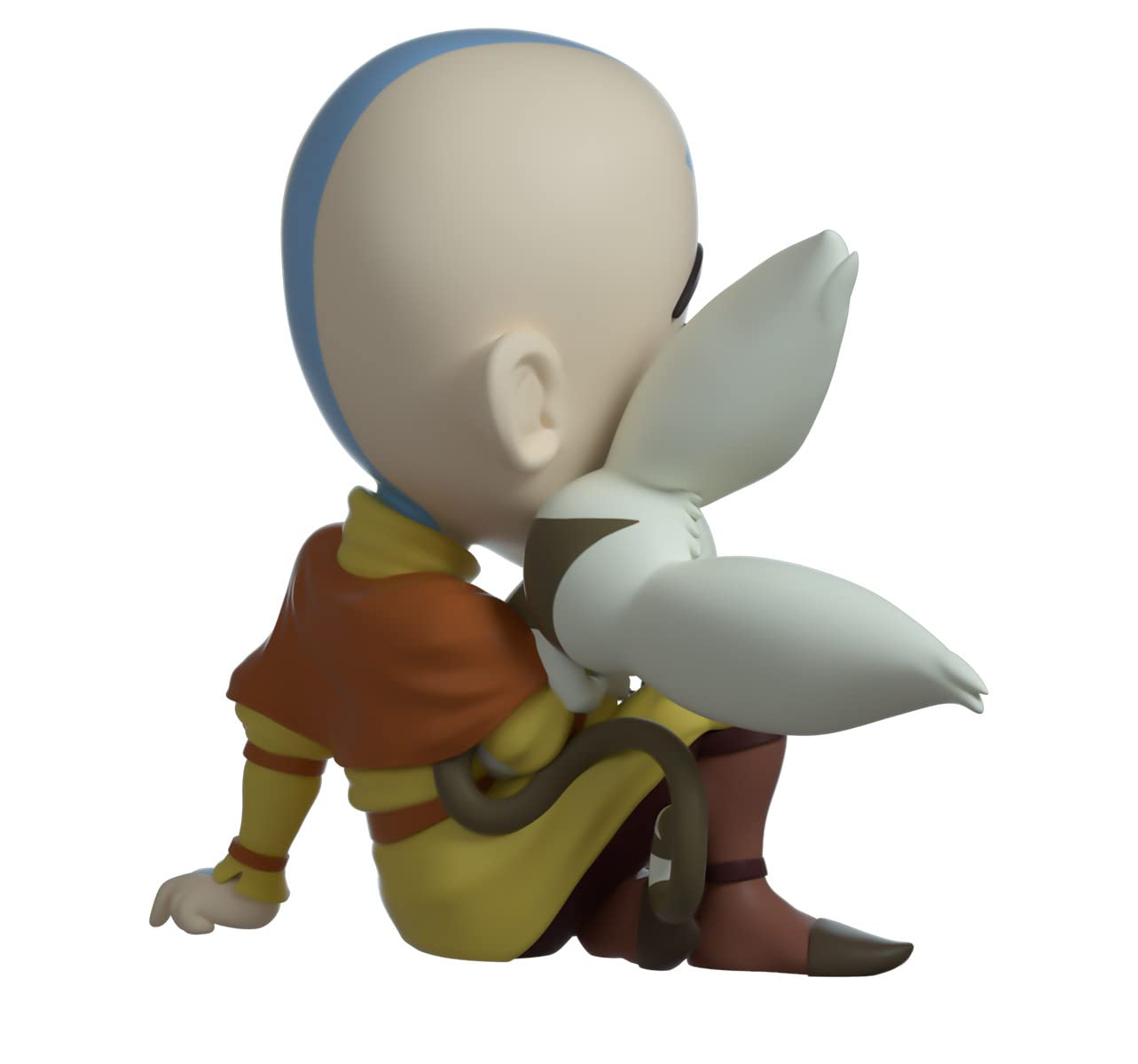 Youtooz Avatar Aang 4 Inch Vinyl Action Figure - Avatar the Last Air Bender Aang & Momo, Youtooz Avatar The Last Airbender Colle
