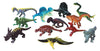 Dozen Small Toy Dinosaurs: 2.5 Inch Plastic Toy Dino Figures