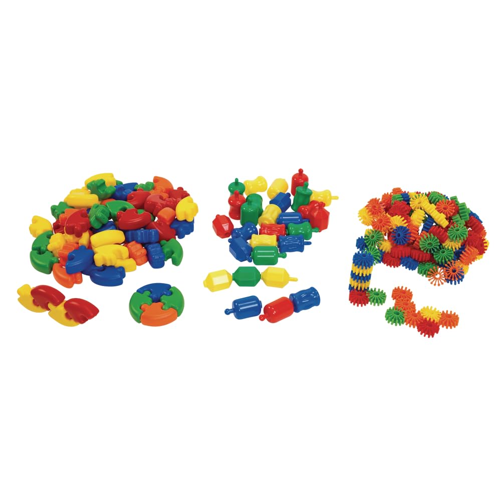 Excellerations Construction Toys, STEM Building Toys, Blocks, Builders, Connection Toys, Ages 18 Months and up, Preschool Manipu