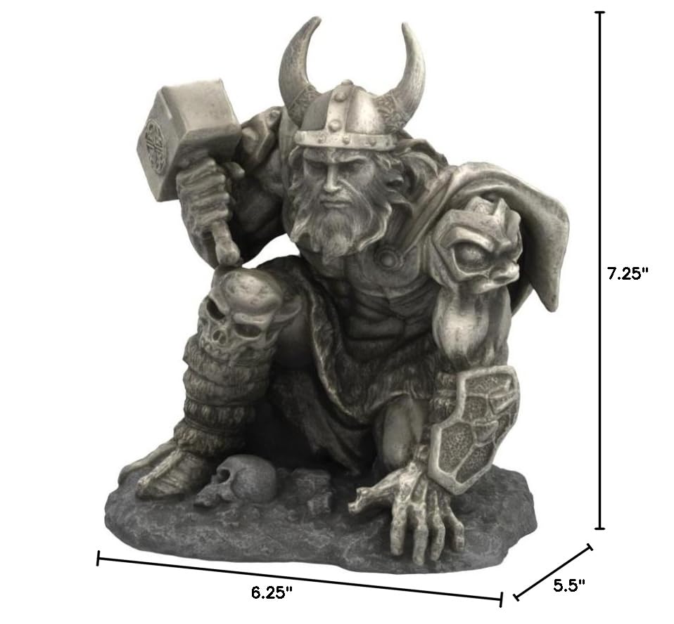 Pacific Giftware Norse Mythology Odinson Thor With Hammer Collectible Figurine