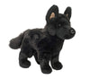 Douglas Black German Shepherd Dog Plush Stuffed Animal, 8 (20 cm) Long, Soft Toy for Kids and Collectors