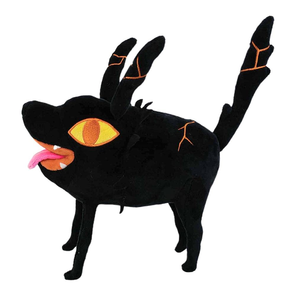 Themysteryshack Adventure Time - Fire Wolf Pup Plush, Black