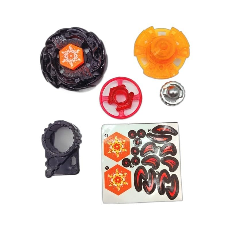 Battling Tops Game Metal Fusion 4D Gyro Spinning Top Toys Without Launcher (Daxiong)