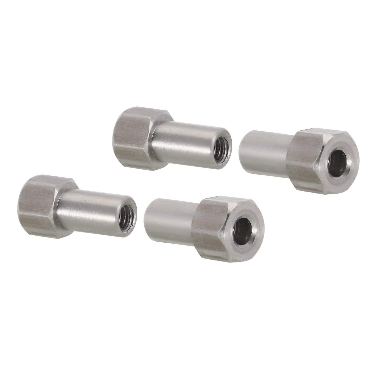 INJORA M2 M3 M5 Stainless Steel Long Wheel Nuts for Axial SCX24 1/24 RC Crawler Upgrade,4PCS