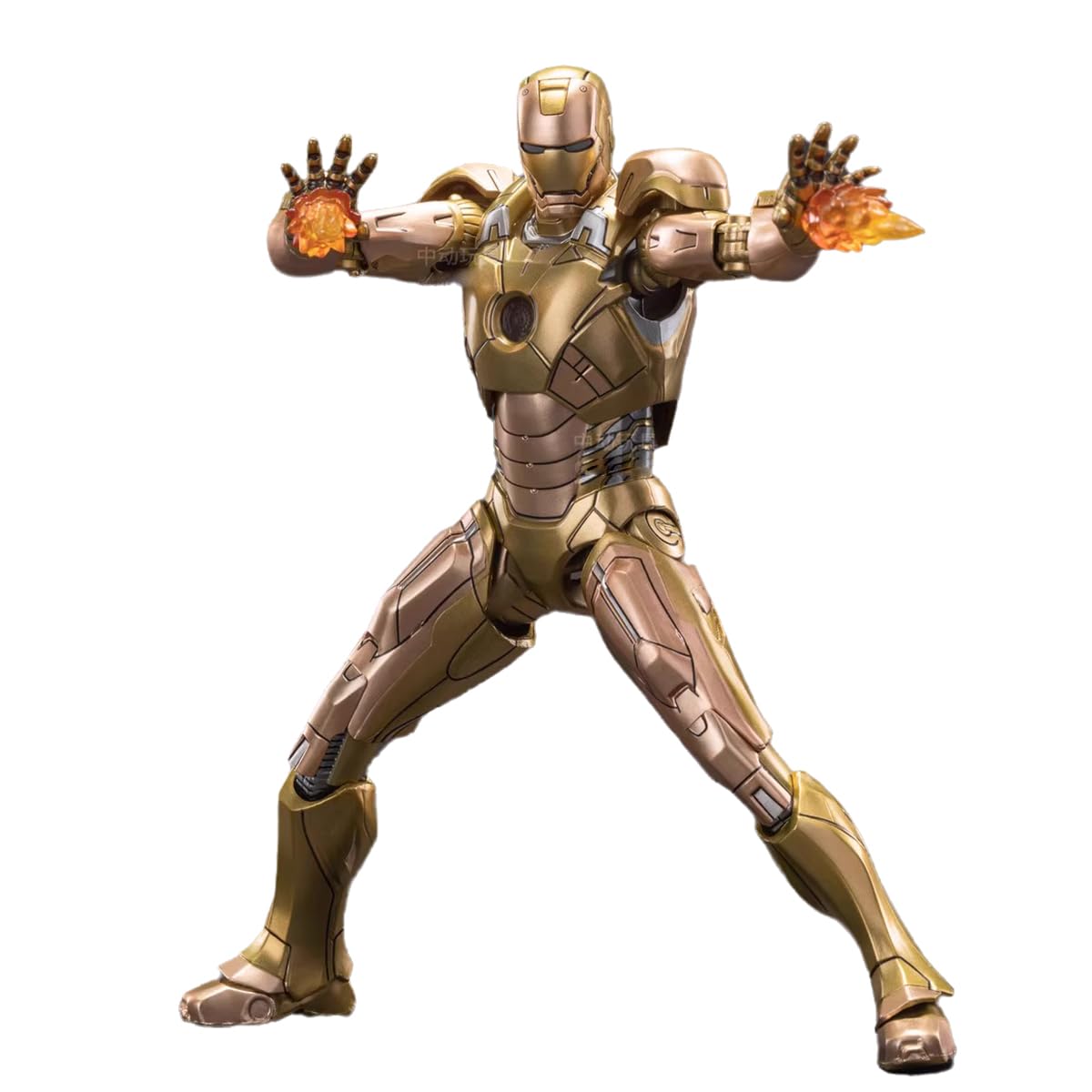 Hiplay Zd Toys Collectible Figure Full Set: Anniversary Series Non-Luminous Version: Iron Man Mk21 (1906-21), 1:10 Scale Miniatu