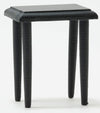 Classics by Handley Dollhouse Miniature Side Table, Black
