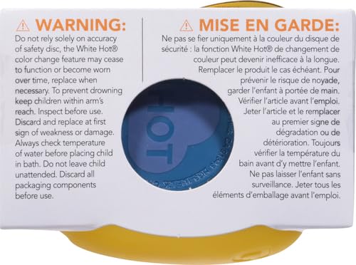 Munchkin White Hot Safety Bath Ducky Toy, Yellow (Pack of 2)