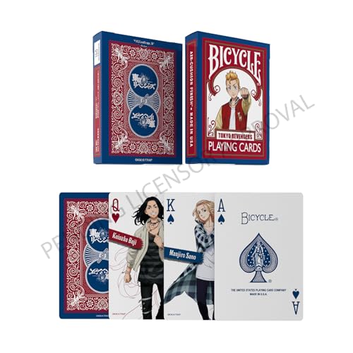 Bicycle Tokyo Revengers Anime Playing Cards, 1 Deck