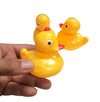 Floating Weighted Duckies (12 Pack) Plastic Yellow Duck Pond Floater. (2.75'') Fun Bath Tub Pool Play Toy. (Yellow)