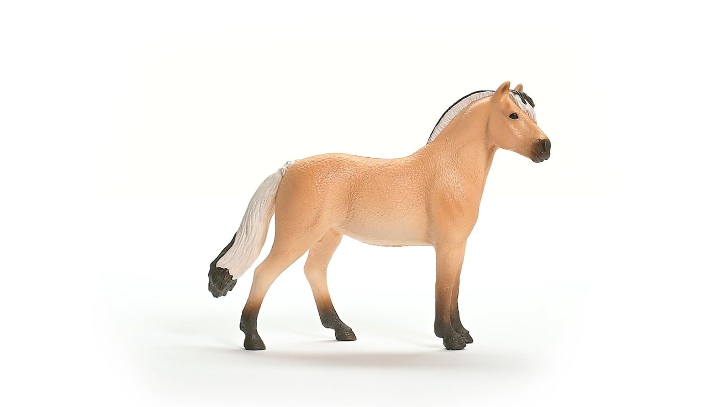 Schleich Horse Club New 2024 Horse Animal Toy Norwegian Fjord Horse Gelding Figurine
