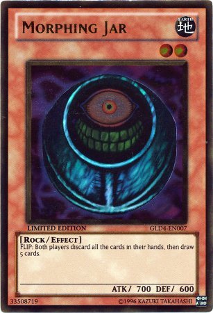 Yu-Gi-Oh! - Morphing Jar Gld4-En007 - Gold Rare Series 4