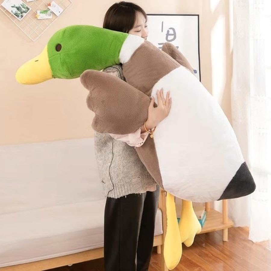Tanha Mallard Duck Plush, Duck Plush Stuffed Animals (Mallard Duck, 62Inch / 160Cm)