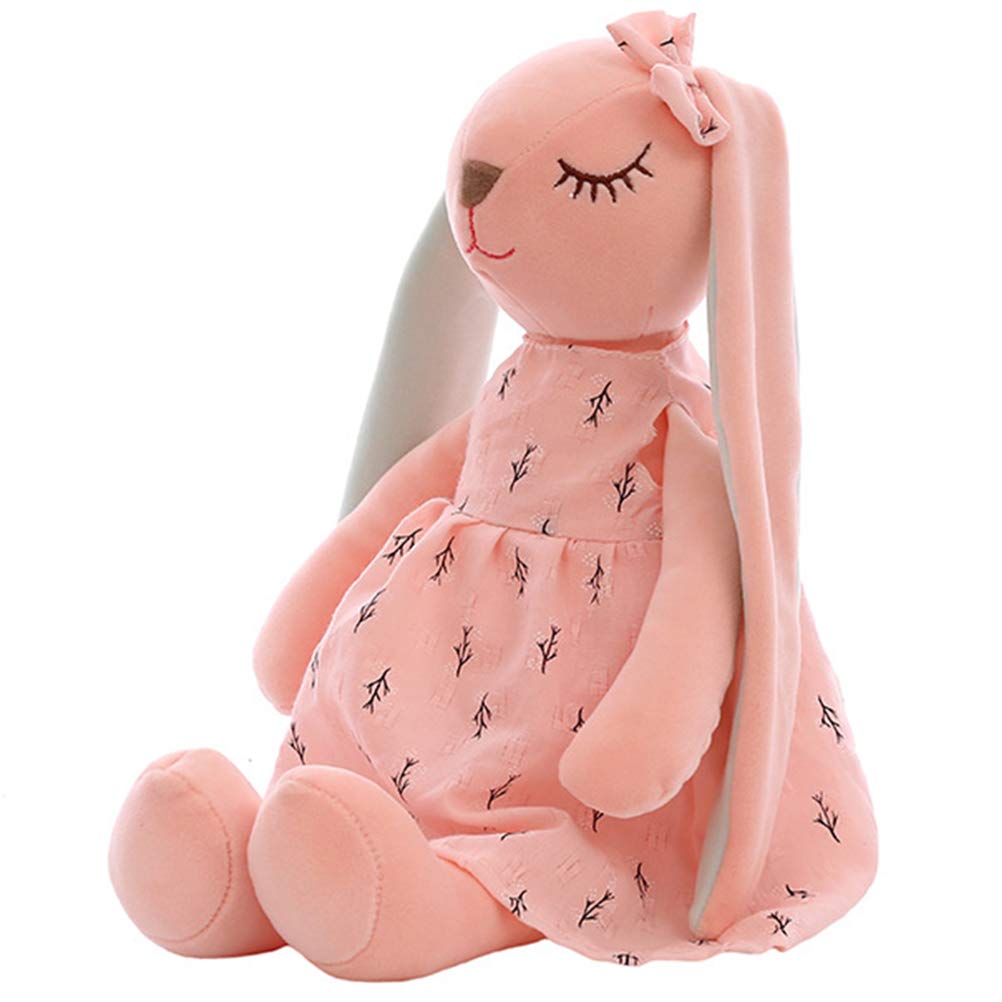 Liaoli Small Bunny Plush Toys Easter Stuffed Animal Decor Teddy Bear Plushie Rabbit Doll With Long Ears Kids Adults Gift
