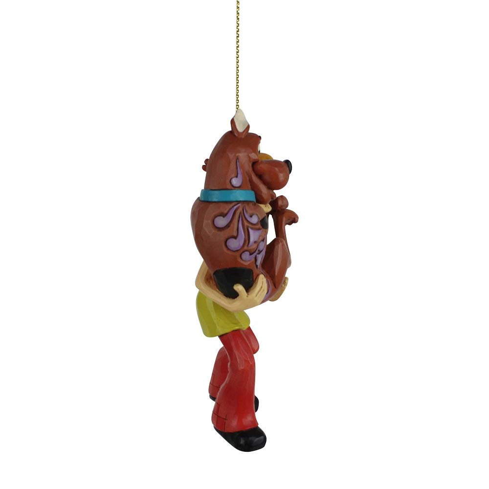 Jim Shore Scooby Doo Shaggy Holding Scooby Hanging Ornament 6007255