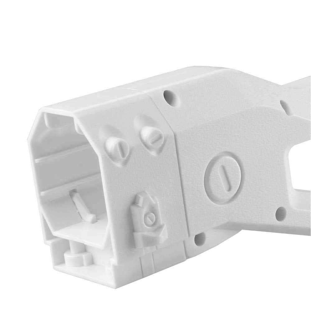 Worker Ak Style Shoulder Stock For Nerf N-Strike Elite And Nerf Modulus Series Toy (White)