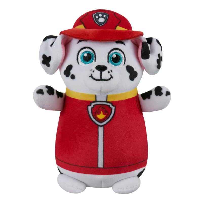 Squishmallows HugMees Marshall 6" Plush Toy - Multicolor, Soft Plastic, Paw Patrol Character