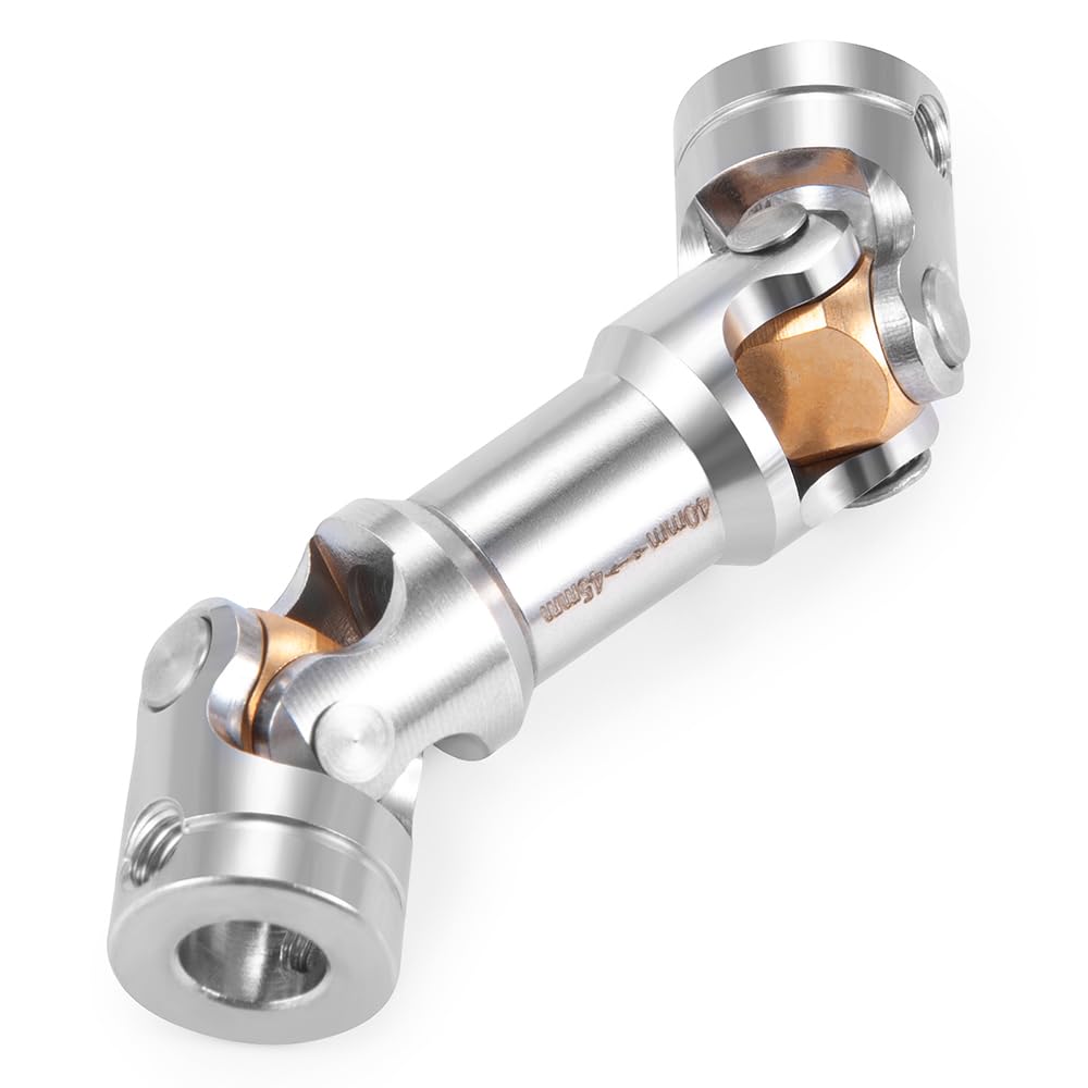 RC-Hub 1Pcs RC Driveshafts Metal Drive Shaft 45-50/47-57/55-67/60-80mm for 1:14 Tamiya Trailer Tractor Truck RC Crawler Car (40m