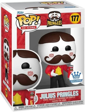 Funko POP! Ad Icons Julius Pringles Exclusive - 4.15" Vinyl Figure - Blue, Model 69593