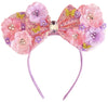 CLGIFT Encanto Minnie Ears, Pick your color, Isabela Madrigal Minnie Ears, Floral minnie ears, Flower Mouse Ears (Encanto Isabel