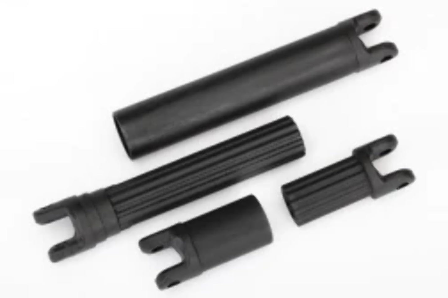 Traxxas 8655 Center Telescoping Half Shafts, Black