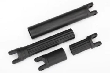 Traxxas 8655 Center Telescoping Half Shafts, Black