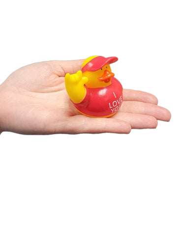 Cool Holiday Rubber I Love You Ducks (2') Standard Size. Pink And Purple. (12 Pack) Cute Duck Bath Tub Pool Toys. ( Valentine'S Day Rubber Ducks) …