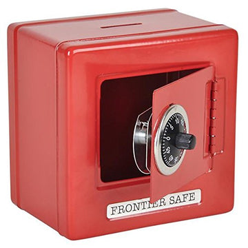 Rhode Island Novelty 6'' Frontier Combination Safe Bank