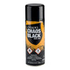 Games Workshop Citadel Bombe sous-couche - A rosol Chaos Black
